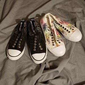 Ed Hardy size 5 sneakers